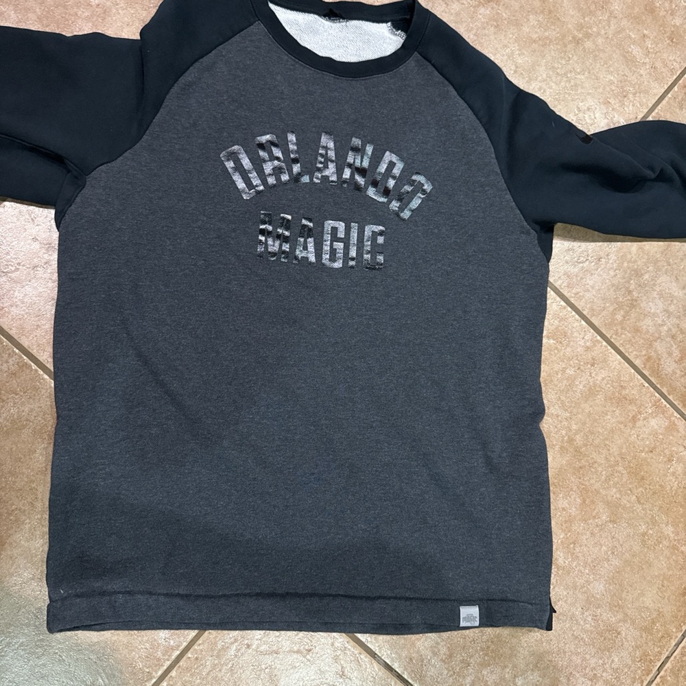 Orlando Magic Kids Raglan Shirt - Black and Gray